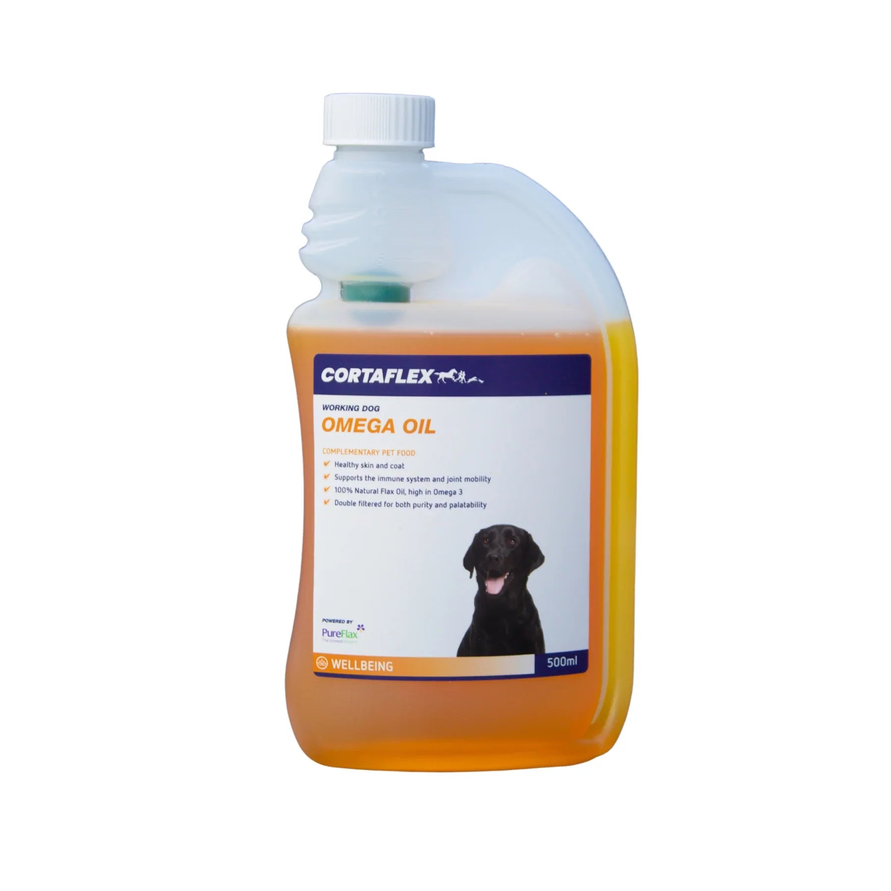 Cortaflex Huile oméga canin - huile de lin