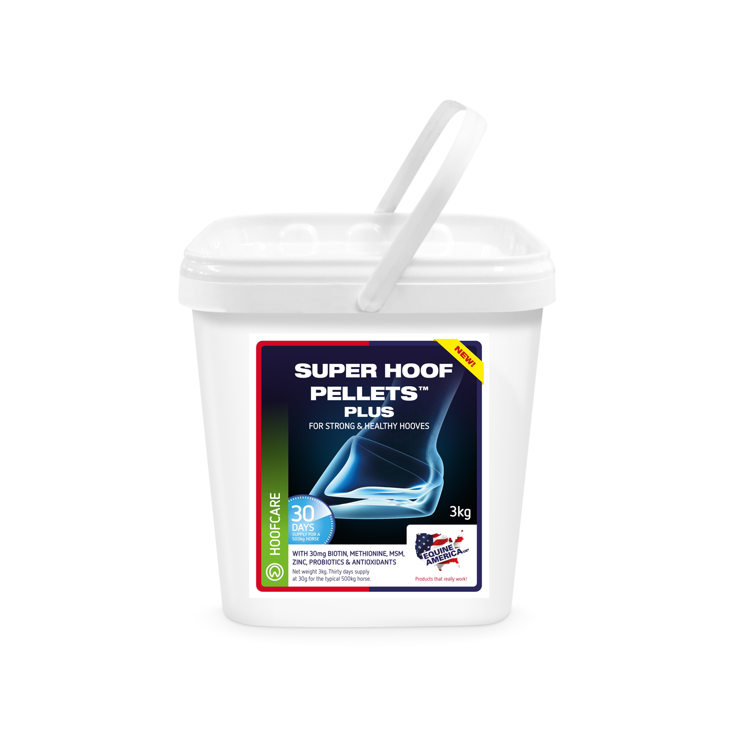 Super Hoof Plus - granulés complets pour sabots