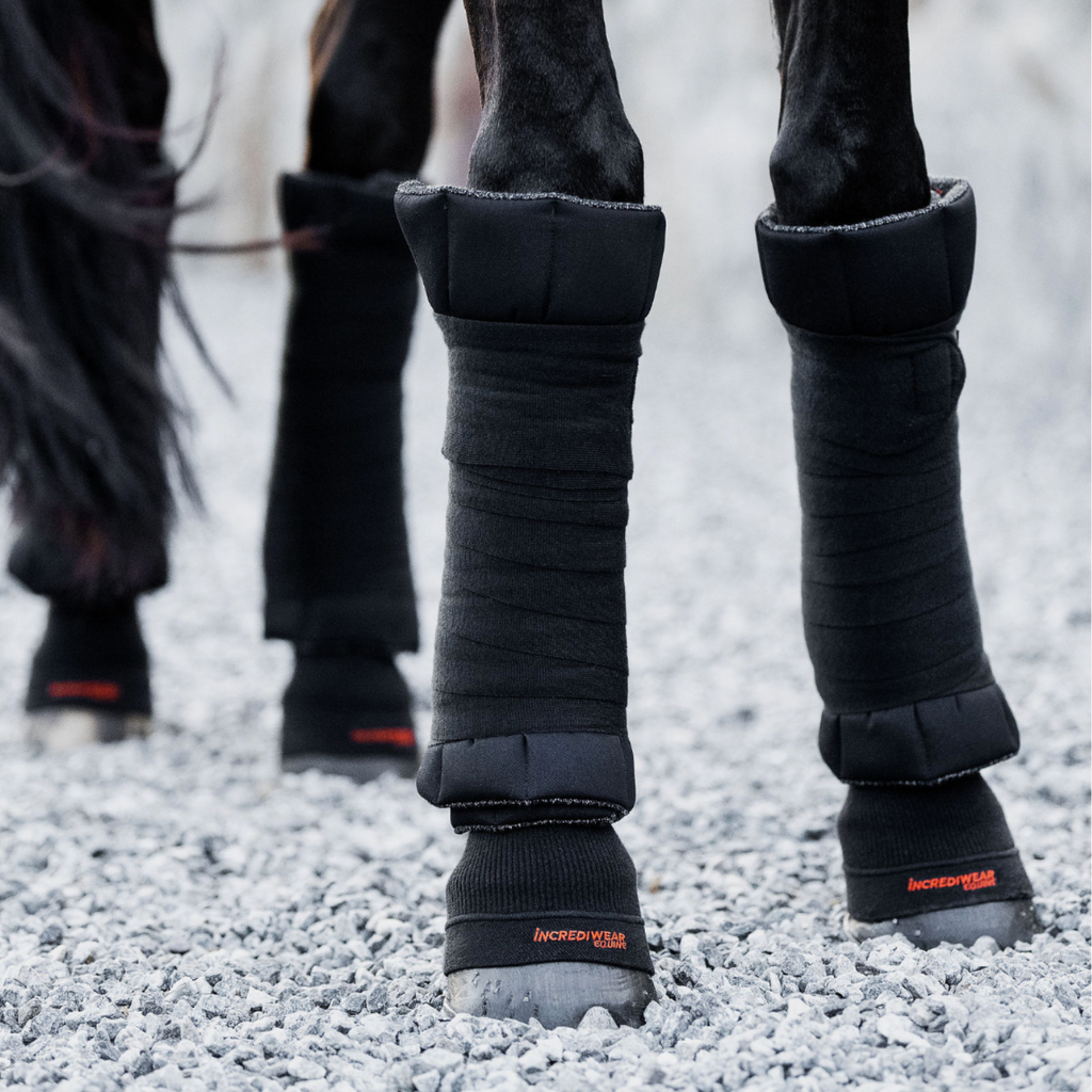 Coton américain thérapeutique Incrediwear (1 paire - Noire)